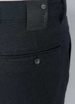 Pantalon de ville en sergé stretch faux-uni-jerem Cheap