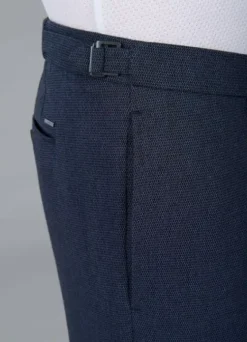 Pantalon à pinces en jacquard discret-jerem Sale
