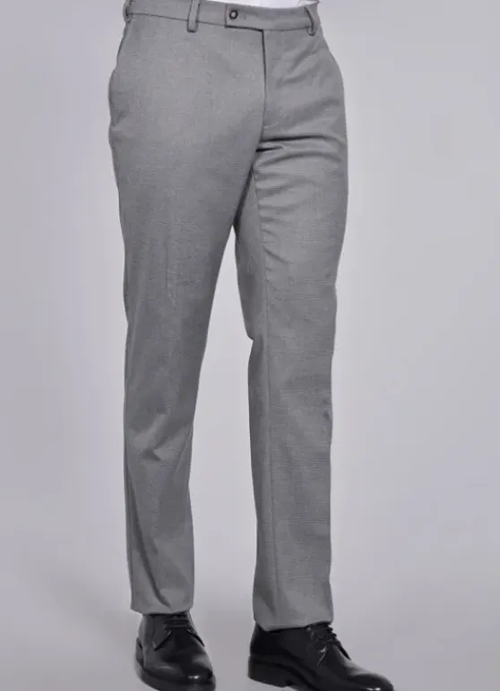Pantalon regular en polyviscose-jerem Fashion