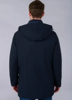 Parka à capuche amovible en tissu déperlant-jerem Fashion