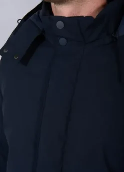 Parka à capuche amovible en tissu déperlant-jerem Fashion