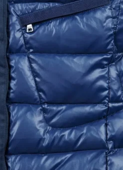 Parka en duvet avec capuche et bande en fausse fourrure amovible-jerem Cheap