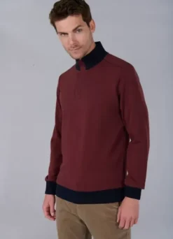 Polo Bekot col montant en tissu jacquard-jerem Best