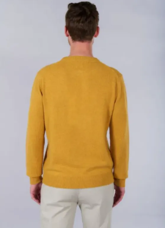 Pull col rond en maille chinée Amada-jerem Cheap