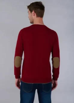 Pull col V coton en coton et cachemire Corki-jerem New