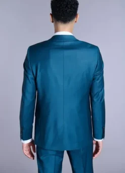Veste de costume ajustée et bi-stretch en laine mélangée-jerem Cheap