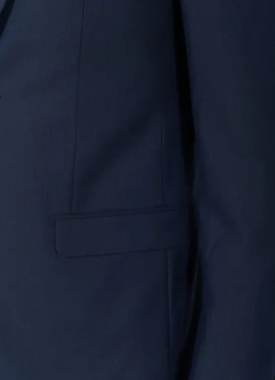 Veste de costume ajustée et stretch à pied-de-poule pépita discret-jerem Store