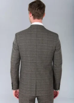 Veste de costume ajustée Prince de Galles stretch-jerem Cheap