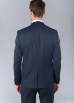 Veste de costume à carreau fondu en laine vierge Super 110's Natural Stretch-jerem Outlet
