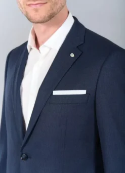 Veste de costume classique en étamine faux unis-jerem Outlet