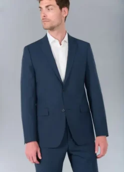 Veste de costume classique lavable bi-stretch à fines rayures-jerem Sale