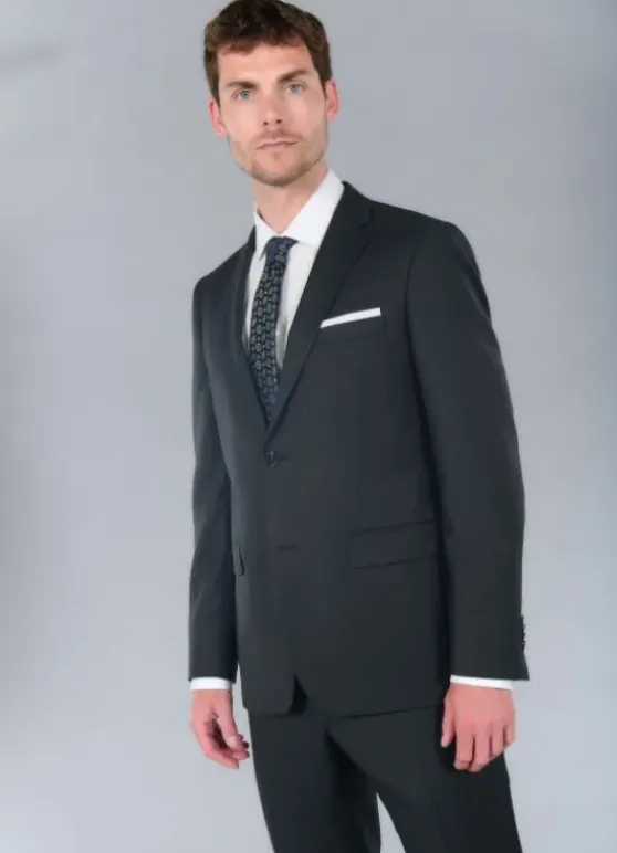 Veste de costume effet fil à fil-jerem Best Sale