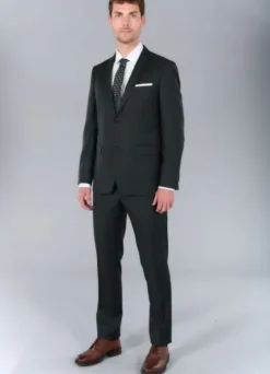 Veste de costume effet fil à fil-jerem Best Sale