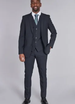 Veste de costume en poly-viscose stretch-jerem Flash Sale