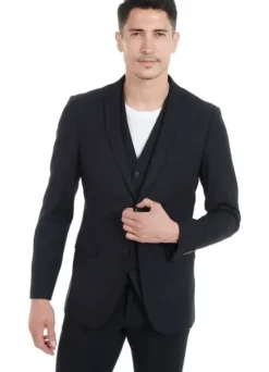 Veste de costume extra Slim en Prince de Galles-jerem Best Sale
