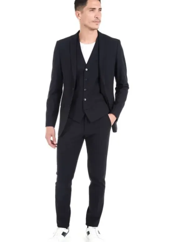 Veste de costume extra Slim en Prince de Galles-jerem Best Sale