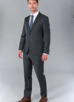 Veste de costume lavable en fil à fil  bi-stretch de laine mélangée-jerem Flash Sale
