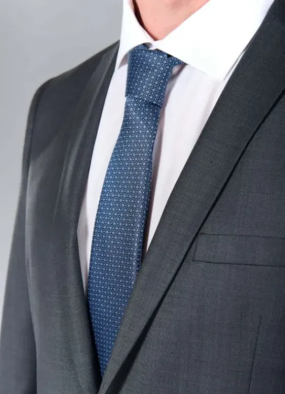 Veste de costume lavable en fil à fil bi-stretch de laine mélangée-jerem Flash Sale
