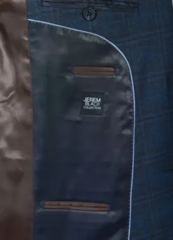Veste de costume stretch à carreaux-jerem Store