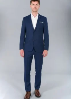Veste de costume stretch faux uni discret-jerem Best Sale