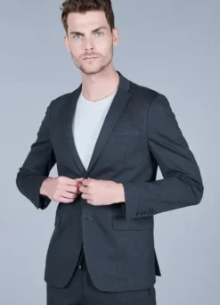 Veste de costume unie-jerem New