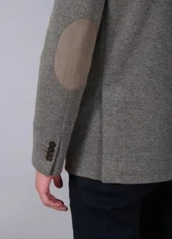 Veste souple en laine vierge mélangée-jerem Best