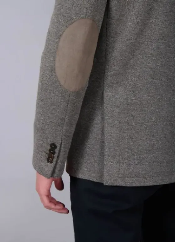 Veste souple en laine vierge mélangée-jerem Best